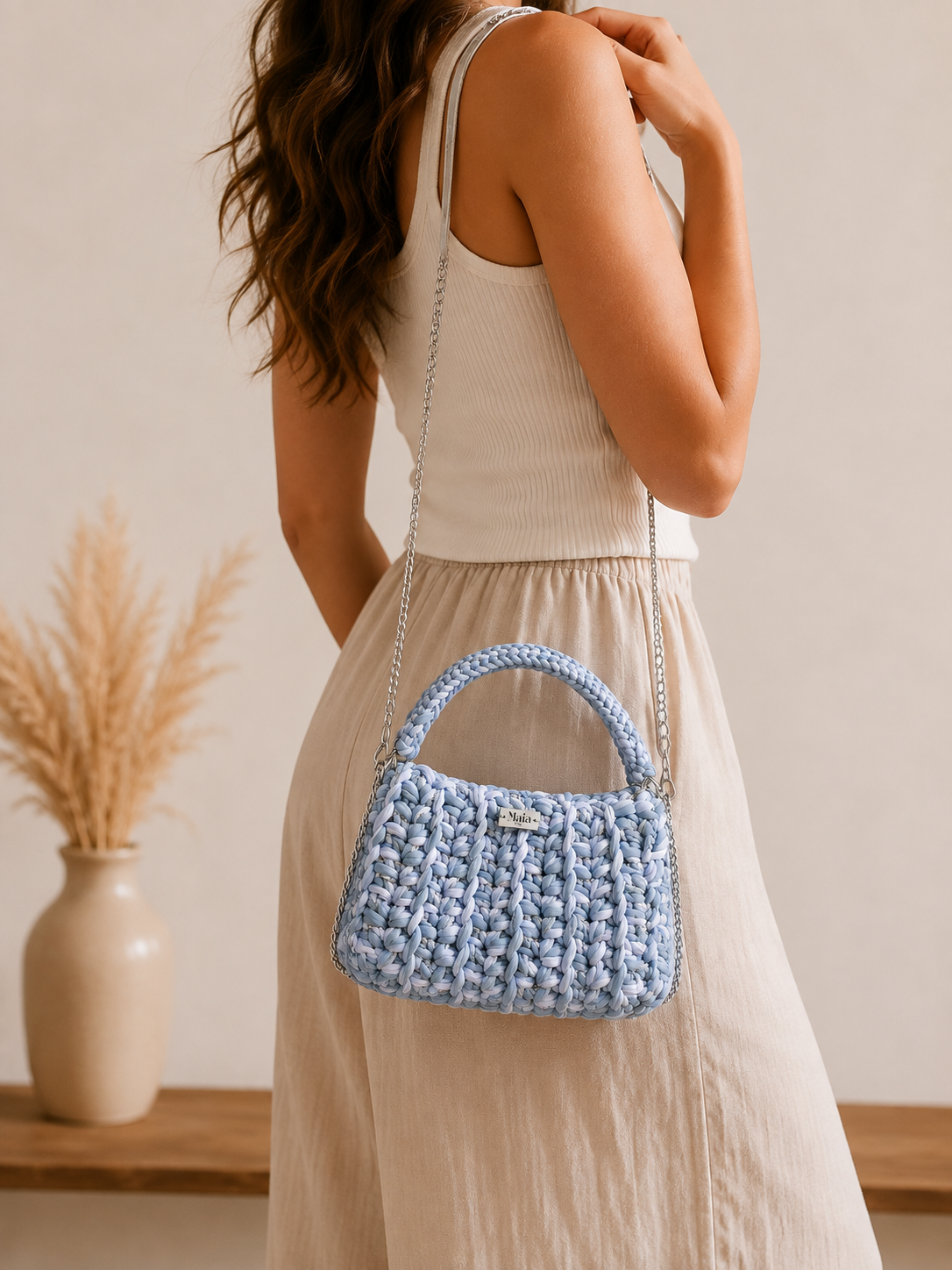 Sac Lagune – Sac au crochet fait main