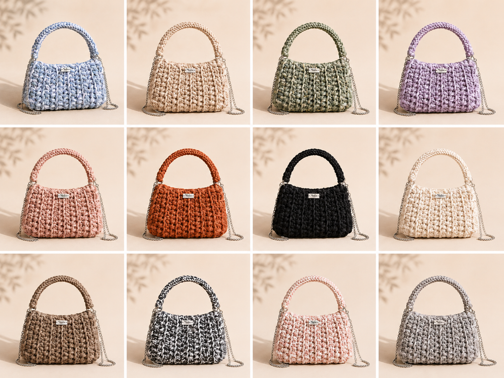 Sac Lagune – Sac au crochet fait main