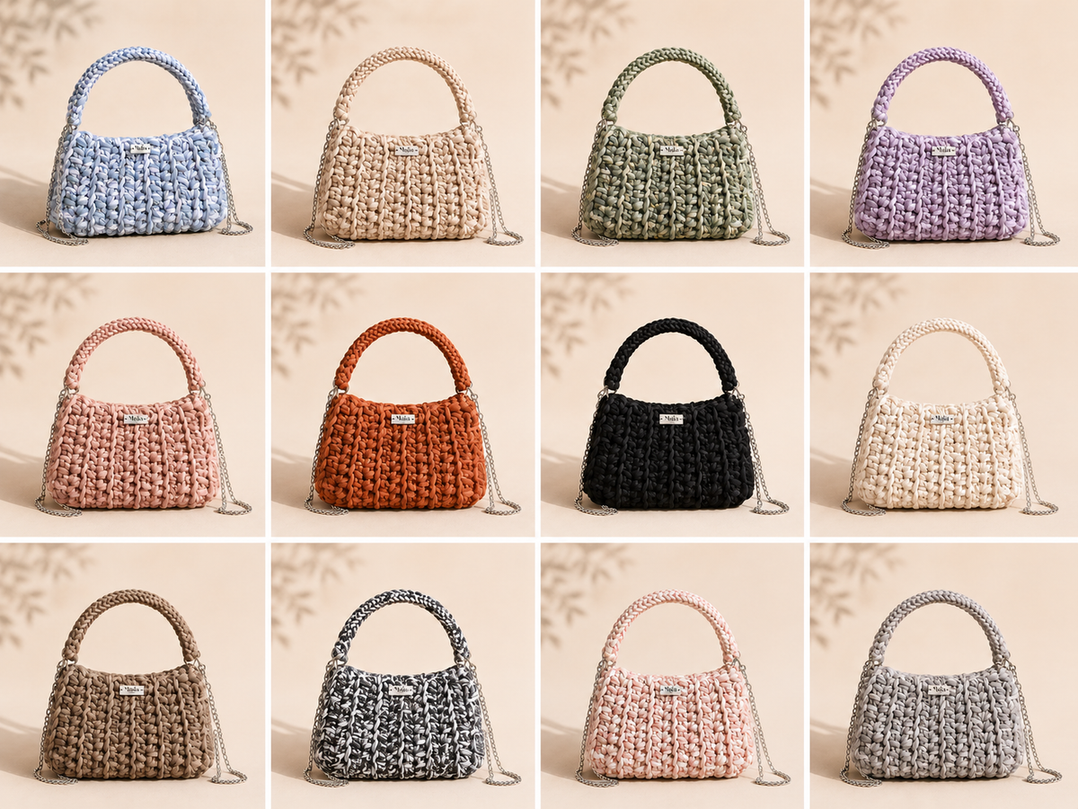 Sac Lagune – Sac au crochet fait main