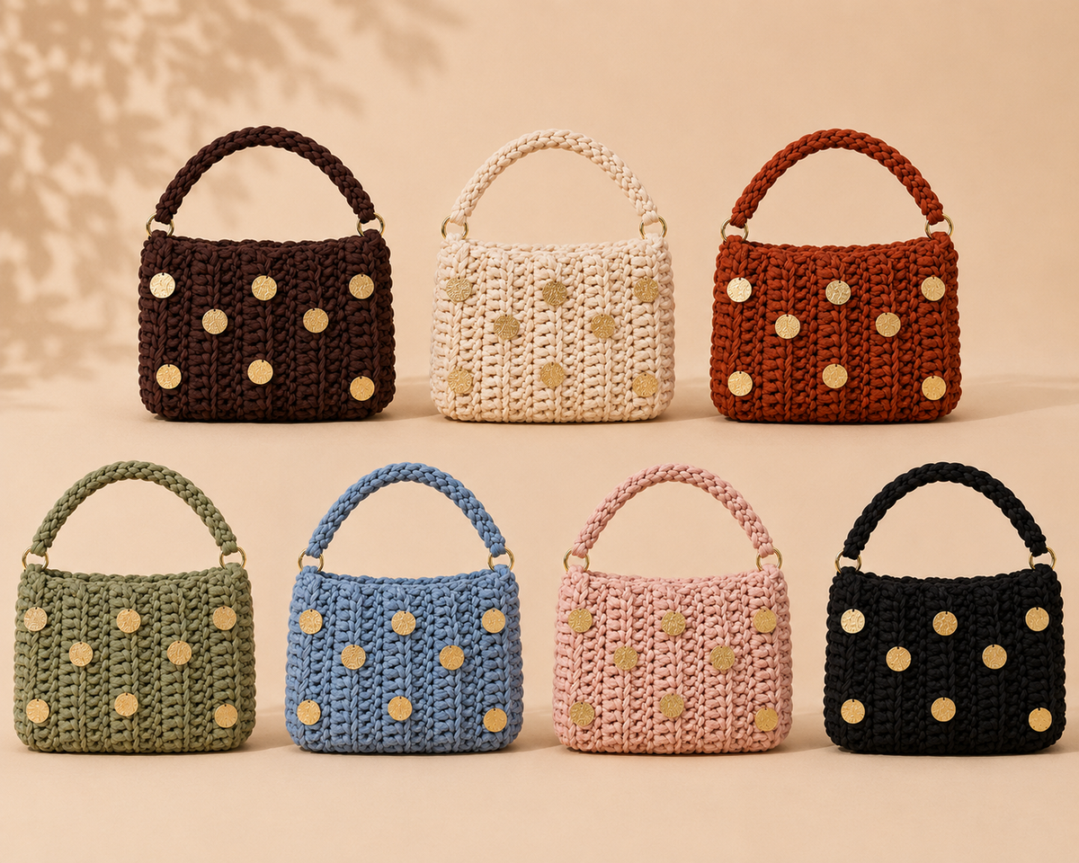 Sac Soléa – Sac au crochet fait main